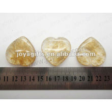 35MM Сердце формы Арбуз Кофе камень, высокий полированный, высокое качество, природный камень формы сердца